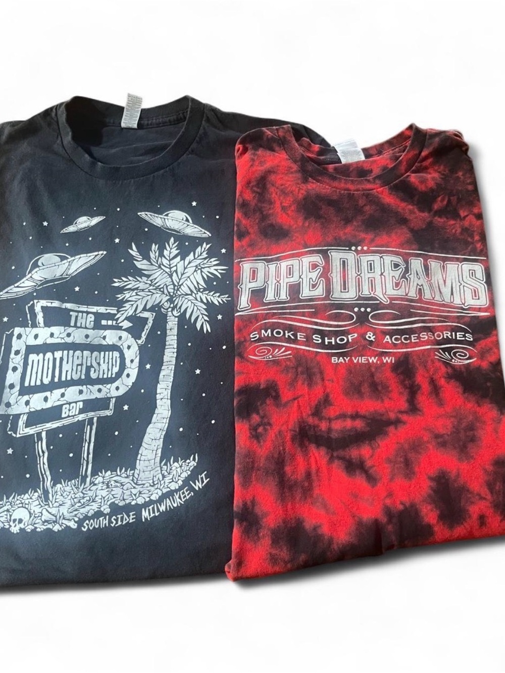 2pc Milwaukee Bay View Graphic Tee Bundle Size L